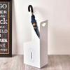 Umbrella Stand Freestandifor Canes Walkisticks Patio Umbrella Racks Protects Your Floors and Keeps You Organized/White view 3
