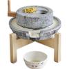 XQZMZSCP Hand Stone Mill, Blue Stone Mill/Pulverizer, Dry/Wet Mill, Nutmeg Grinder, Hand Crank, Classic Grain Grinder view 1