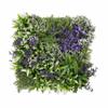 ECOOPTS 20"x20" Faux Ivy Privacy Fence Screen Artificial Boxwood Panels Topiary Hedge Plants for Indoor Outdoor Decoration, #14 Mixed Leaves, 11 Packs view 1