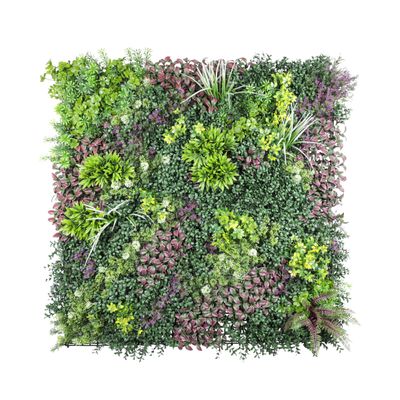 ECOOPTS 40"x40" Faux Ivy Privacy Fence Screen Artificial Boxwood Panels Topiary Hedge Plants for Indoor Outdoor Decoration, #11 Mixed Leave, 21 Packs