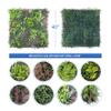 ECOOPTS 40"x40" Faux Ivy Privacy Fence Screen Artificial Boxwood Panels Topiary Hedge Plants for Indoor Outdoor Decoration, #11 Mixed Leave, 21 Packs view 2