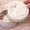 Scented Mixed Flower Candle Favors - Personalized for Weddings, Bridal Showers, Baby Showers, Birthdays, Christmas (10-20-30-40-50-100 PCS in Bulk) view 2