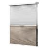 Day Night Cellular Shades Cordless, Blackout/Light Filtering Double Honeycomb Shades for Window, Top Down Bottom Up 2 Shades in 1 Custom Accordion Blinds for Home, Office(Khaki, 44" W x 72" H) view 1