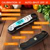 KULUNER TP-01 Waterproof Digital Instant Read Meat Thermometer with 4.6 Folding Probe Backlight Calibration Function for Cooking Food Candy, BBQ Grill, Liquids,Beef(White) view 4