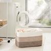 Artfeel Blanket Basket,Rectangle Woven Baskets for Storage,30L Laundry Basket for Decorative Nursery Blanket,Toys,Dirty Clothes and Magazine in Shelves,Baby Room,and Living Room view 3
