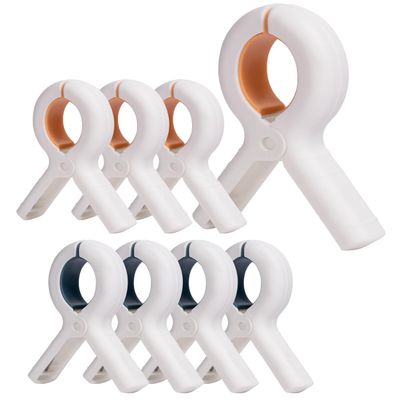 Papimats 8 Pack Large Beach Towel Clips,Towel Clips for Beach Chairs Cruise for Laundry Towel Clothes Blankets Hanging, Pool Chair Clips for Outdoor and Indoor Use