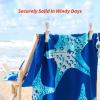 Papimats 8 Pack Large Beach Towel Clips,Towel Clips for Beach Chairs Cruise for Laundry Towel Clothes Blankets Hanging, Pool Chair Clips for Outdoor and Indoor Use view 4