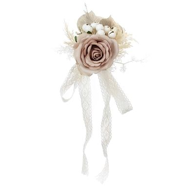 Rattan Flower Basket, Small Wicker Basket with Handle, Flower Girl Baskets Empty Gift Basket Rattan Basket, Woven Storage Basket for Home Wedding Garden Decoration