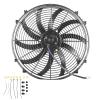 shenruifa Car Air Conditioner Electric Fan 16in 10 Blades Push Pull Modification Replacement for Trucks RVs DC 12V view 1