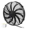 shenruifa Car Air Conditioner Electric Fan 16in 10 Blades Push Pull Modification Replacement for Trucks RVs DC 12V view 2