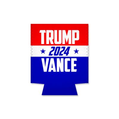1 Piece - Modern Trump Vance 2024 Campaign Election Standard Neoprene Drink Can/Bottle Cooler Sleeve