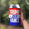 1 Piece - Modern Trump Vance 2024 Campaign Election Standard Neoprene Drink Can/Bottle Cooler Sleeve view 2