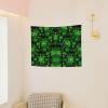 St Patricks Day Leaves Print Wall Tapestry Personalized Funny Backdrop Bedroom Wall Hanging Art Decor Tapestry view 4