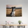 LIXLZH puppies dog Print Wall Tapestry Personalized Funny Backdrop Bedroom Wall Hanging Art Decor Tapestry view 3