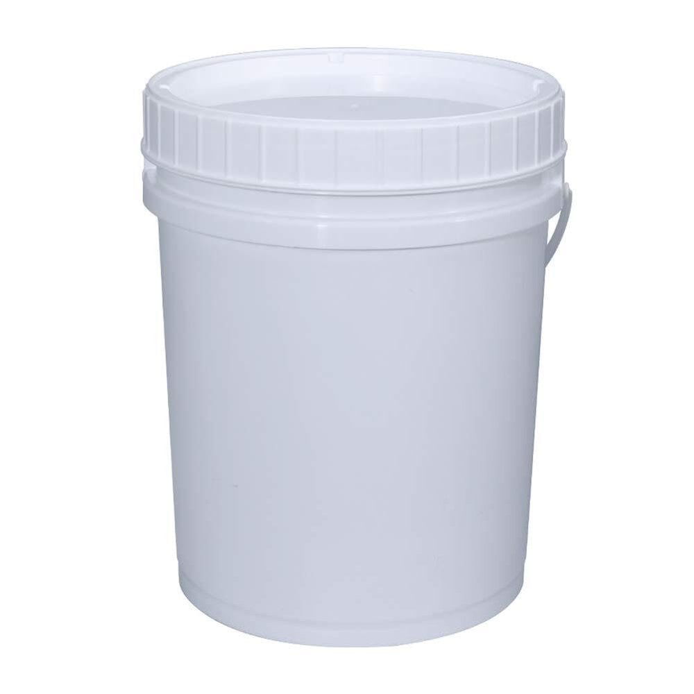 WAZHOU Thick 4L-35L Food Grade Plastic Bucket,Large Capacity Wine Barrel with Lid Handle,Food Grade Water Storage Tank, Fermentation Barrel, Wine Barrel(18L)