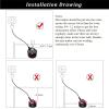 GPAHRRDNIJ Halloween Atmosphere Fog Maker Water Rockery Water Scene Fish Pond Crafts Holiday Atmosphere Special Christmas Ornament (black, One Size) view 2