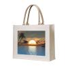 AMAZWI Beach Sunrise Canvas Tote Bag For Women, Aesthetics Tote Bag Beach Travel Tote Handbags Shopping Daily Working view 1