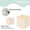 Diatomite Toothbrush Holders for Bathrooms, Electric Toothbrush and Toothpaste Holder 3 Slots Tooth Brush Organizer for Bathroom Countertop, Shower, Vanity - Yellow view 4