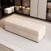 CSYKWBN Rectangular Shoe Change Storage Storage Sofa Stool Clothing Store Cloakroom Lounge Area Bedroom Bed Bed End Stool, Grey, DFGR68 view 4