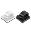 Rooyar 60Pcs Outdoor Cable Clips with Adhesive Tapes Holder Wire Holder for LED String Light Decor, White view 4