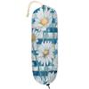Sabokido Plastic Bag Holder, White Daisy Blue Stripes Washable Grocery Bag Storage Dispenser Reusable Hanging Shopping Bags Carrier Wall Mount Plastic Bag Organizer for Home Kitchen Decor view 1