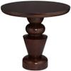 55 Downing Street Glenn 30" Wide Oak Veneer Pedestal Table view 3