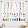 Alphabet ABC Kids Curtains,Cartoon Rainbow Cute Animal Colorful ABC Educational Curtain for Bedroom Living Room Nursery Window Treatments,Gute Pupil Students Learning Tools Drapes,42x45 Inch view 4