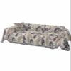 Brown Paisley Floral Sofa Cover Couch Cushion Slipcover,Swirling Leafy Boho Ethnic Classic Oriental Sectional/Individual/L/T Shape Sofa Couch Recliner Protector Throws Blanket Cover,L 71"x118" view 2