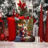 Caroline's Treasures Moments with Santa Christmas Throw Pillow, 14Hx14W, Weimaraner 4165 view 2