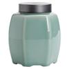 ROMLN Sugar Container Celadon Bulk Tea Storage Jar Ceramic Sealed Jar Home Kitchen Bulk Tea Storage Container Jar Vintage Tea Can Coffee Container view 1