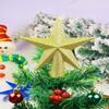 YYCRAFT Glitter Star Tabletop Tree Topper Christmas Decoration-4 Inch,Gold view 2
