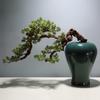 Fake Plants Simulation Bonsai Tree Green Plant Home Courtyard Living Room Decoration Plant Bonsai Desktop Decoration Ornaments Artificial Plants Indoor(78 * 63 cm) view 3