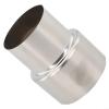 Stainless Steel Stove Pipe Reducer, Chimney Flue Liner Reducer Conversion Joint, Chimney Adaptor Stove Pipe Hose Tube Connector For Water Heaters Fireplaces Outdoor Camping Wood Stove(60mm/50mm) view 1