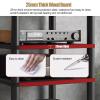 YLLFFLL 1/2/3/4-tier Audio Rack Av Tower Media Stand Electronics Equipment Shelf, Black Modern Component Cabinet Stereo Racks and Stands, HiFi Rack Audio-Video Shelving(2 Tier) view 4