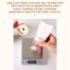 GPAHRRDNIJ Kitchen Style Quantitative Dispenser Shaker With Measurement Control Seasoning Container For Cooking Drinking Cups Set (Green, One Size) view 3
