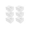 CEATYU Compatible for Roidmi EVA Self-cleaning Emptying Robot Vacuum Cleaner Accessories SDJ06RM Main Edge Brush Filter Dust Bag Mop Cloth(As shown h), rgrtyh56 view 1