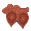 ASHIRWAD Diwali Clay Diya Oil Earthen Terracotta Traditional Lamps for Puja Festival Decoration Lights | AE000264-22 (4 pcs 1.5 inches Pair) view 1