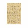 UTWDDCC Egyptian Hieroglyphic Alphabet Poster,Ancient Egypt History Poster (1) Canvas Painting Posters And Prints Wall Art for Living Room Bedroom Decor 08x12inch(20x30cm), Unframe-style view 1