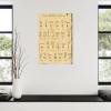UTWDDCC Egyptian Hieroglyphic Alphabet Poster,Ancient Egypt History Poster (1) Canvas Painting Posters And Prints Wall Art for Living Room Bedroom Decor 08x12inch(20x30cm), Unframe-style view 4