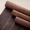 JYDQMOLS Waterproof PU Leather Table Runner Leather Table Runner Brown, Rustic Heat Resistant Table Mat for Desk Extra Large, Laptop Keyboard Mouse Pad, Desk Top Protector Mat(33x80cm(13"x31.5")) view 1