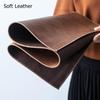 JYDQMOLS Waterproof PU Leather Table Runner Leather Table Runner Brown, Rustic Heat Resistant Table Mat for Desk Extra Large, Laptop Keyboard Mouse Pad, Desk Top Protector Mat(33x80cm(13"x31.5")) view 4