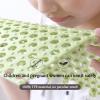 11.8x11.8IN Bathroom stitching non-slip shower mat,bathroom mat non-slip TPE interlocking floor, children's splicing floor mat,Shower Room Floor Mat Toilet bathroom hollow non-slip mat.(B+P,(20 pieces view 4