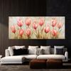 Sense Canvas Tulip Antique Elegance 4 Canvas Art - Home Decor Wall Art Print Poster Painting Large 40x16 / 1.5" view 3