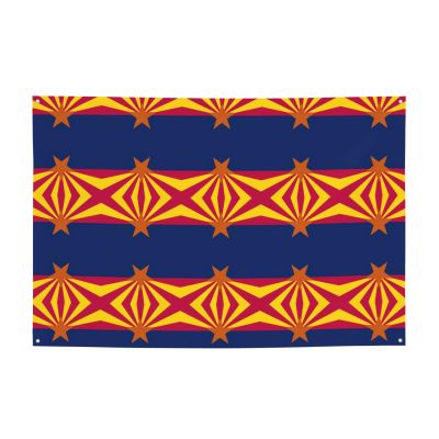 Arizona State Flag Holiday Banners For Fence Decorations Indoor Outdoor Party Supplies For Home Background