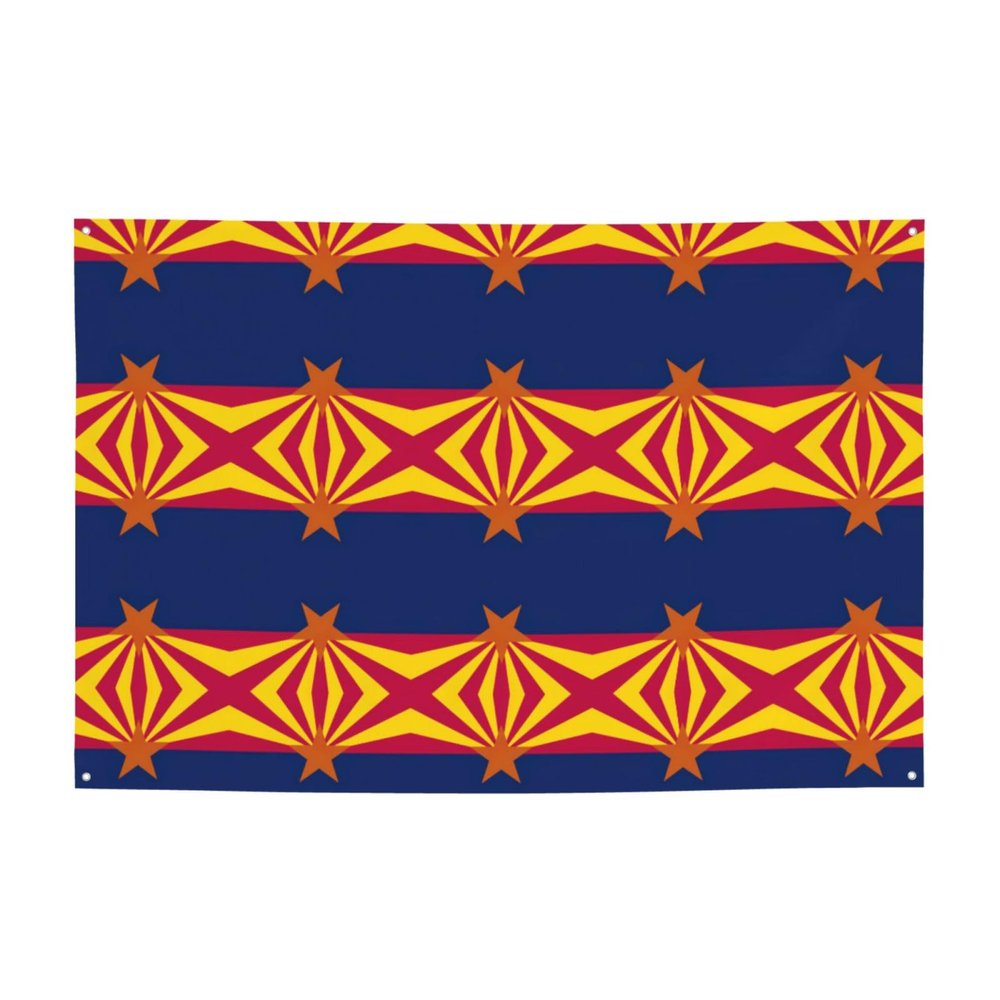 Arizona State Flag Holiday Banners For Fence Decorations Indoor Outdoor Party Supplies For Home Background