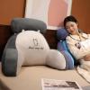 ECMGANDUE Bingdoudou bedside cushion upholstered bed pillow large backrest cushion pillow girl sleeping sofa waist support, Dinosaurs view 2