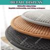 JACOJE Set of 2/4/1 Stool Cushion Round 12/14/16/18/10inch Round Chair Cushions for Dining Chairs Round Seat Pads/Cushions(F10,2_18IN) view 2