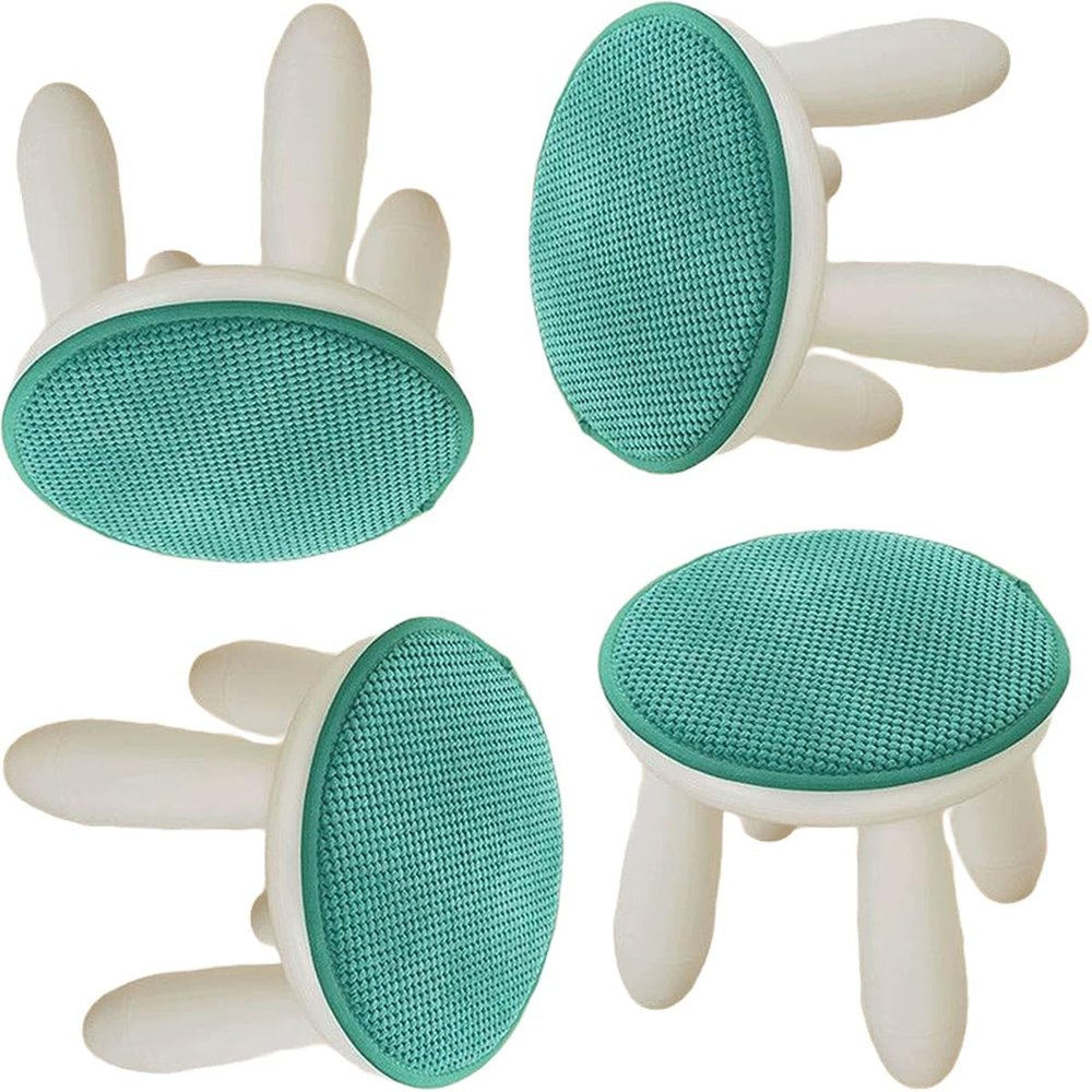 JACOJE Set of 2/4/1 Stool Cushion Round 12/14/16/18/10inch Round Chair Cushions for Dining Chairs Round Seat Pads/Cushions(F6,4_16IN)