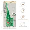 Puxufody Maps of Idaho Towels Beach,Bath Towels Lighter Weight Bathroom Swimming Towels 73x35cm view 2