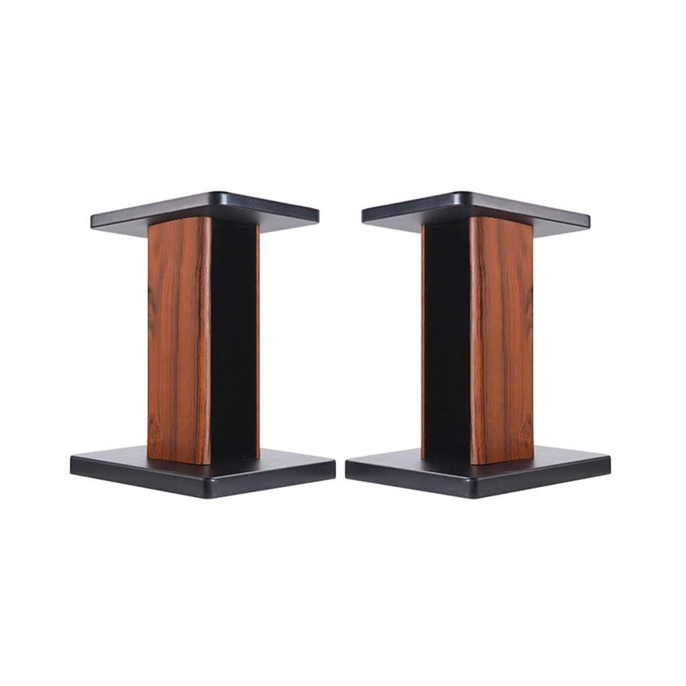 CHICKEN Speaker Stand Audio Rack Floor-Standing Small Bookshelf Speaker Rack Multimedia Rack for Surround Sound and Speakers Speaker Shelves(B,H40CM)